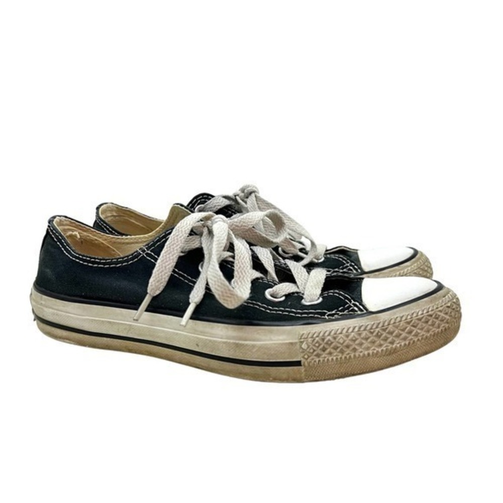 Converse M9166: Chuck Taylor All Star Unisex Ox Low Top Black Sneakers women 6